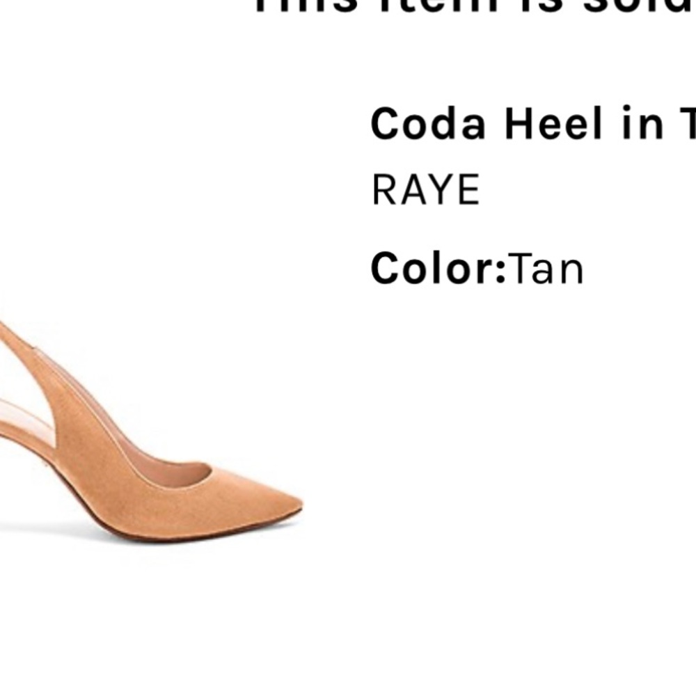 Raye heels